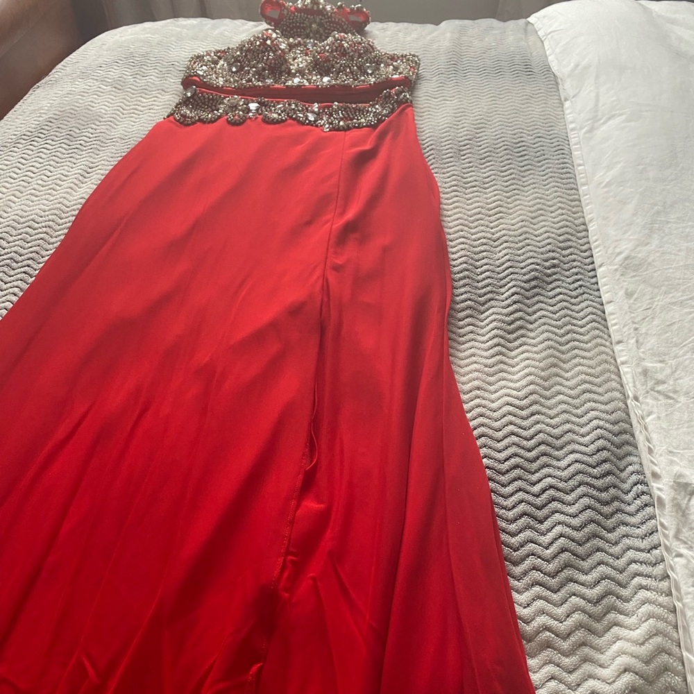 Couture Prom Dress - Picture 3 of 5